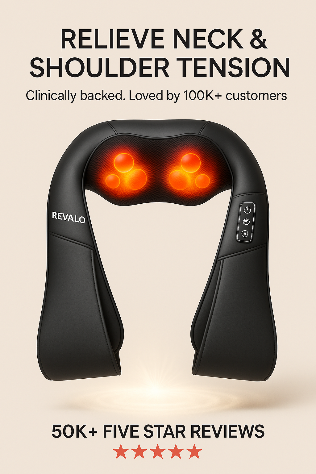 Revalo Heated Neck & Shoulder Massager